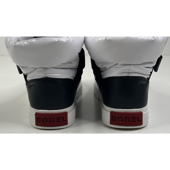Sorel Joan of Arctic Next Lite Strap Puffy Boots Womens 7M White Waterproof - Picture 4 of 11